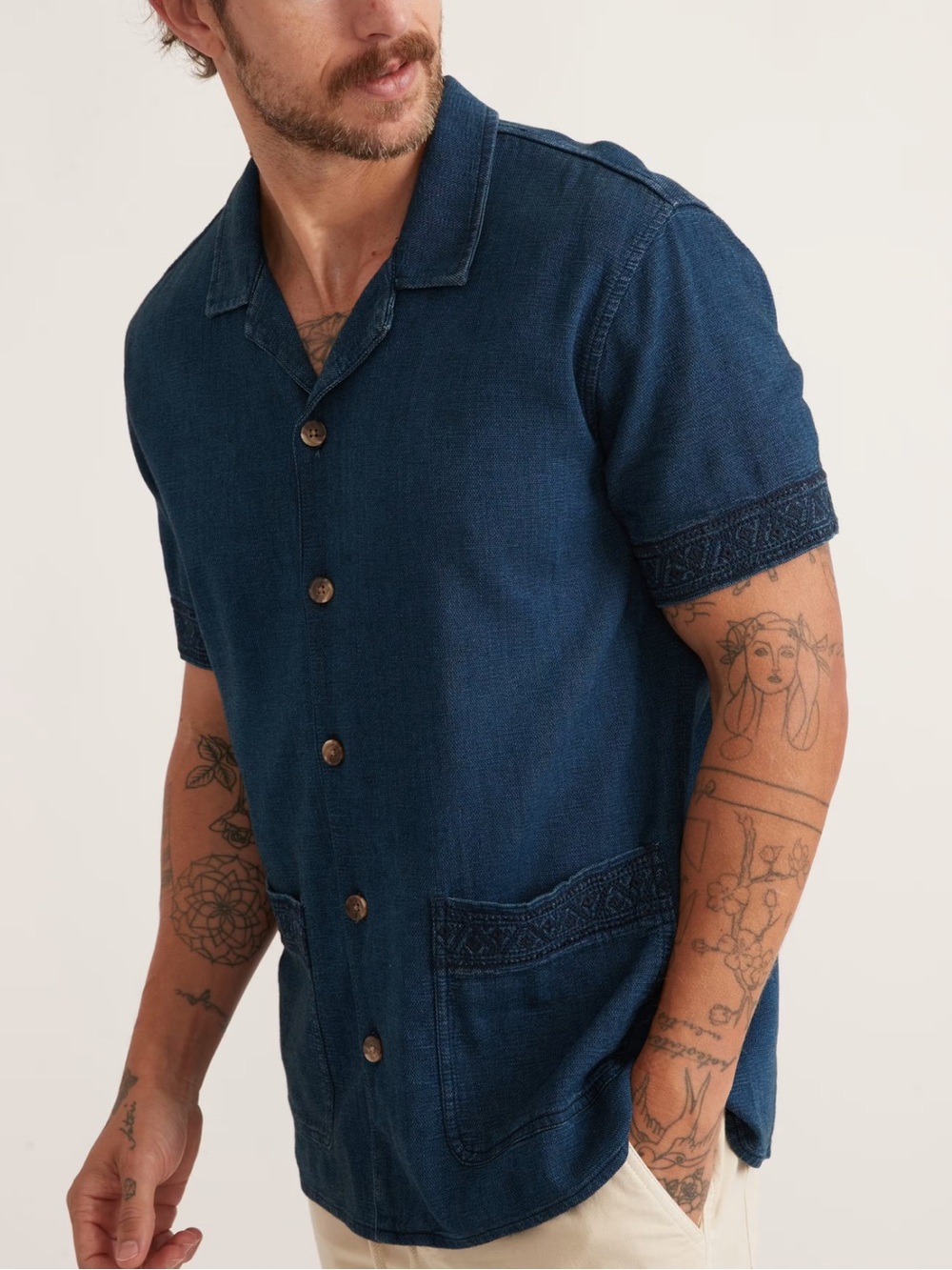 Marine Layer Archive Camp Shirt